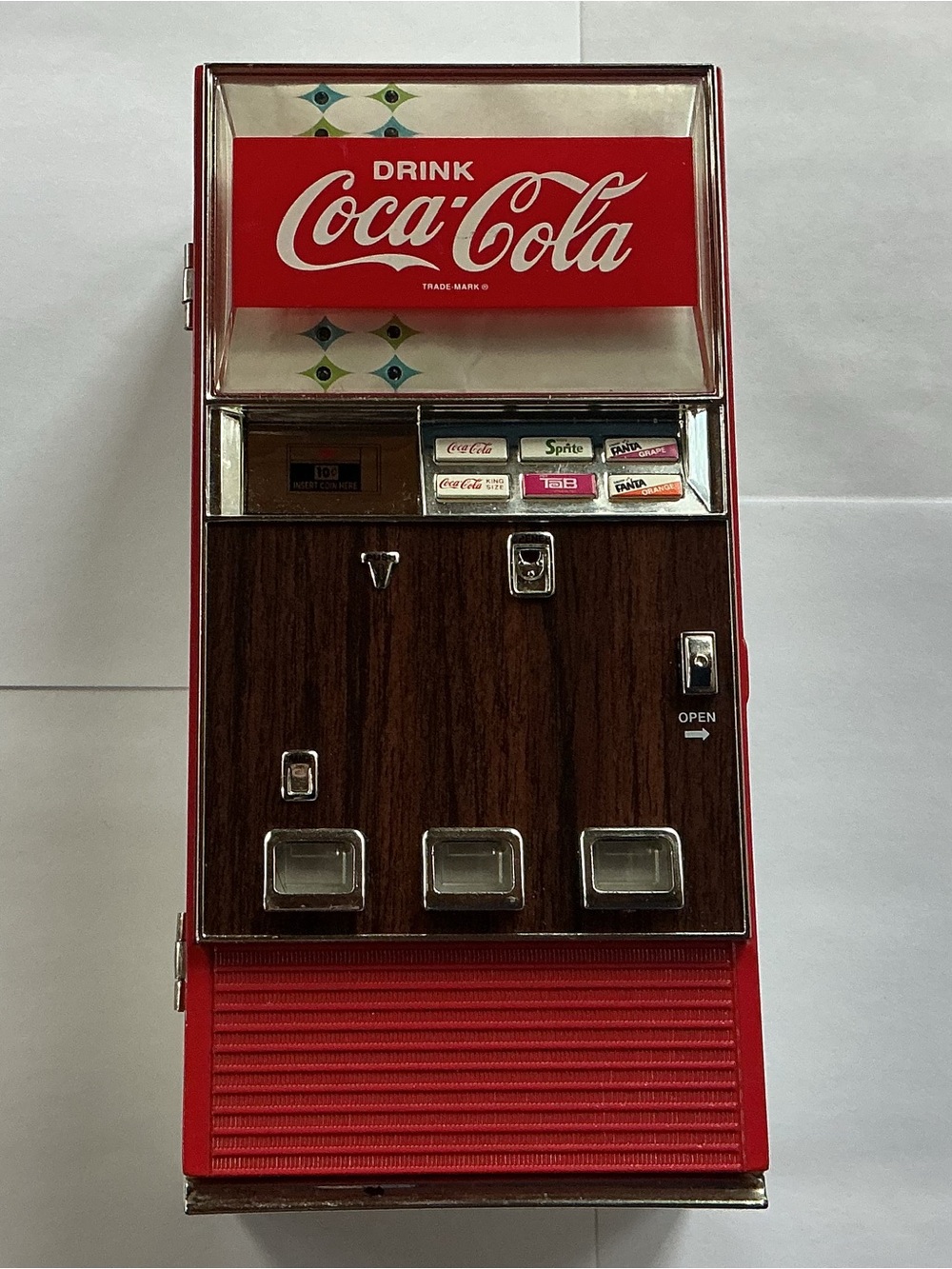 Vintage Vendo Coca-Cola Die-Cast Musical Bank